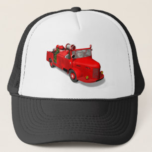 Sweet Santa Claus Fireman Trucker Hat