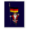 Sweet Santa Claus With Ensign Of Germany
