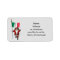 Sweet Santa Claus With Flag Of Italy