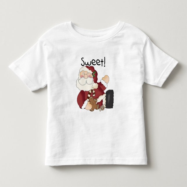 Sweet Santa Holiday Tshirts and Gifts (Front)