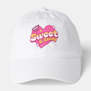 Sweet & Sassy Retro Heart Hat