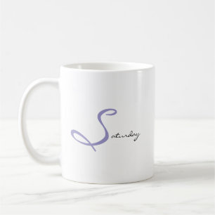 Sweet Saturday Relax & Recharge Home Cafe Decor Coffee Mug