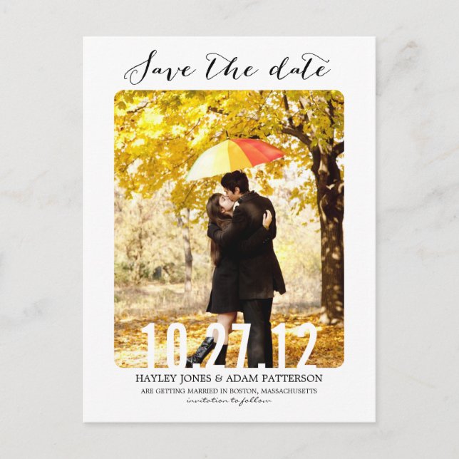 SWEET Save The Date Postcard (Front)