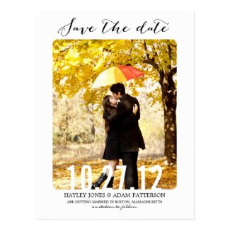 SWEET Save The Date Postcard