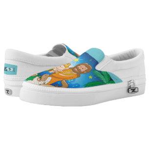 Men's Baby Jesus Shoes | Zazzle