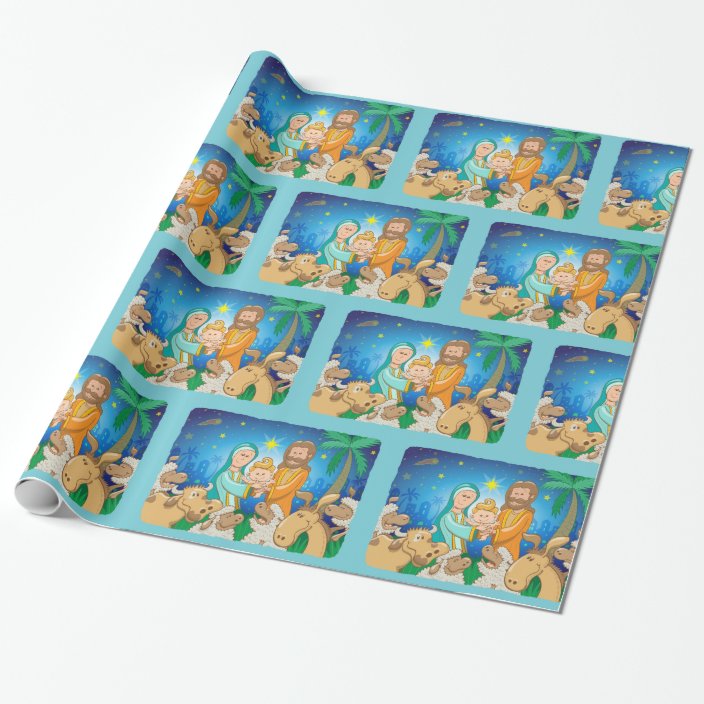 jesus wrapping paper