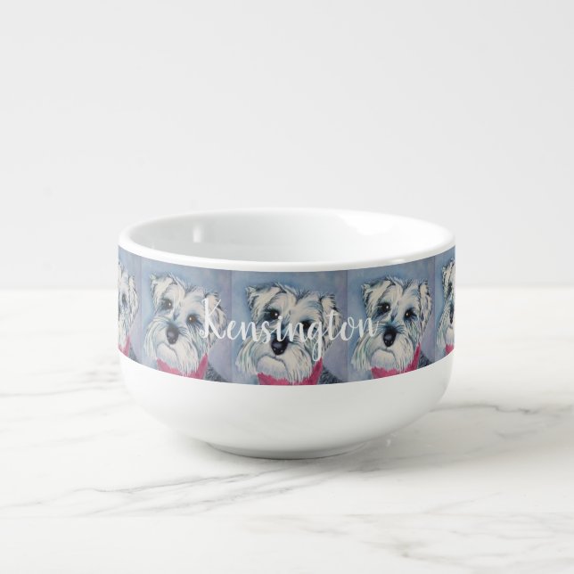 Sweet Schnauzer Soup Mug (Front)