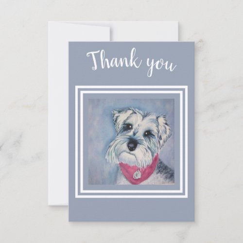 Sweet Schnauzer Thank You