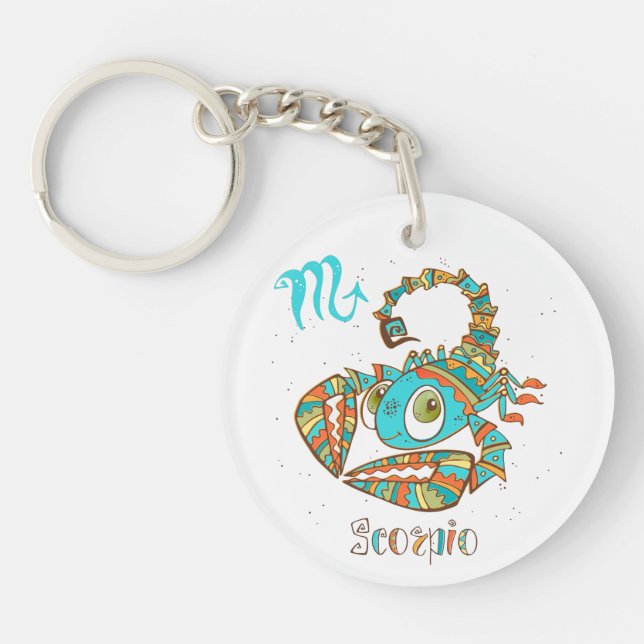 Sweet Scorpio Scorpion Keychain (Front)