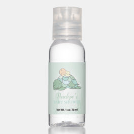 Sweet Sea Turtle Baby Shower Hand Sanitizer