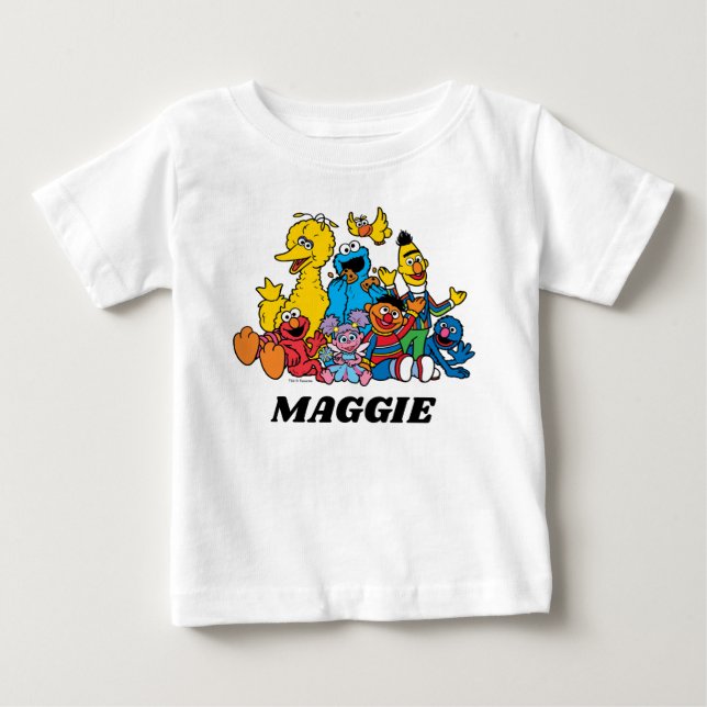 Sweet Sesame Street Pals Baby T-Shirt (Front)