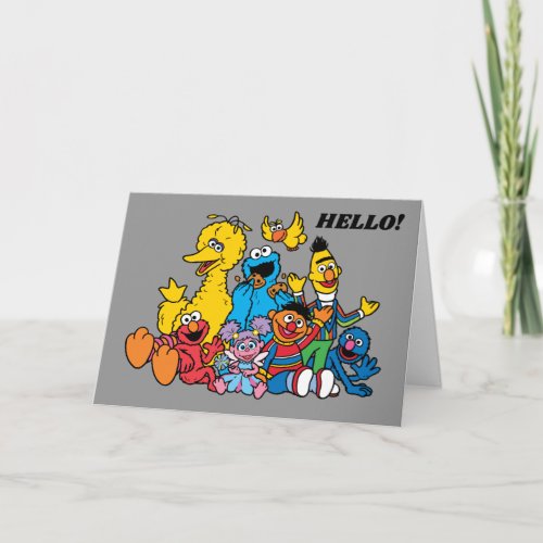 Sweet Sesame Street Pals Card