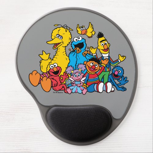 Sweet Sesame Street Pals Gel Mouse Pad