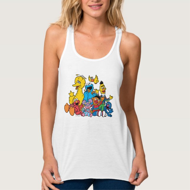 Sweet Sesame Street Pals Tank Top (Front)