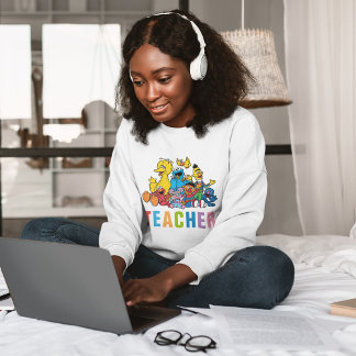 Sweet Sesame Street Pals Teacher Sweatshirt