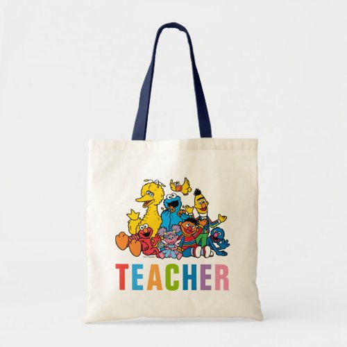 Sweet Sesame Street Pals Teacher Tote Bag