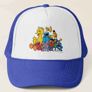 Sweet Sesame Street Pals Trucker Hat