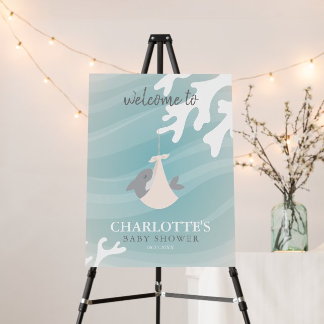 Sweet Shark Baby Foam Board (In Situ (Stand))