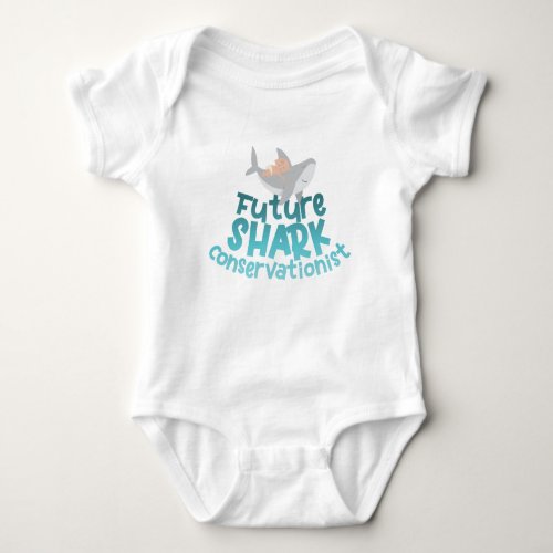 Sweet Shark Baby One Piece T_Shirt Baby Bodysuit