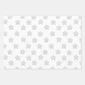 Sweet Shark Baby Shower Wrapping Paper Sheet Set (Front 3)