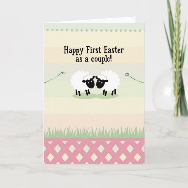 Sweet Sheep Love Card (Front)