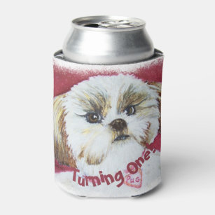 Sweet Shih Tzu PARTY Can Cooler