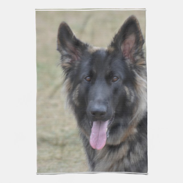 Sweet Shiloh Shepherd Towel (Vertical)