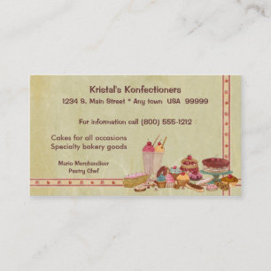 Sweet Shop Business Card