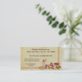 Sweet Shop Business Card (Standing Front)