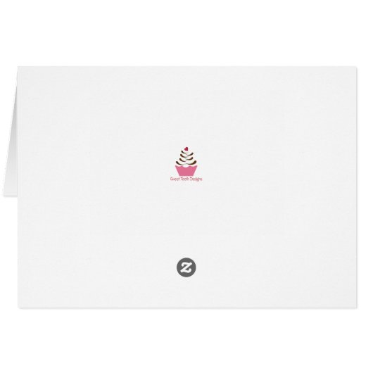 Sweet Shop Card (Back Horizontal)