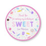 Sweet Shop Lollipop Candy Birthday Thank You Favor Tags