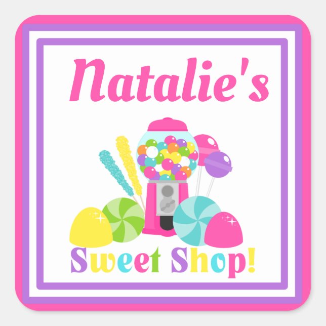 Sweet Shop Stickers (Front)