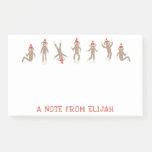 Sweet &amp; Silly Sock Monkey Personalized Post-it Notes