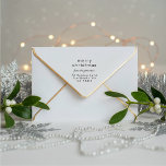 Sweet Simple Merry Christmas Name Return Address Self-inking Stamp<br><div class="desc">Create your own Sweet Simple Merry Christmas Name Return Address self-inking stamps.</div>