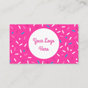 Sweet Simple Sprinkle Multi-Color Business Card