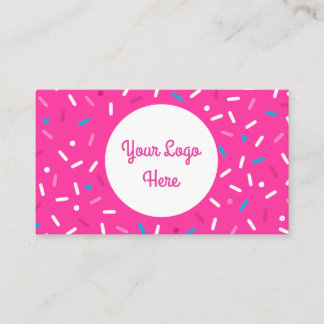 Sweet Simple Sprinkle Multi-Color Business Card
