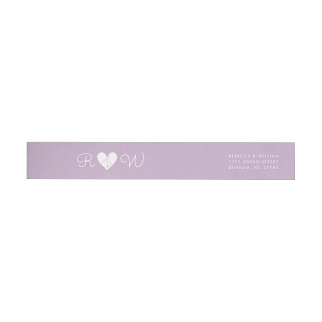 Sweet Simplicity Return Address Wrap Around Label (Individual)