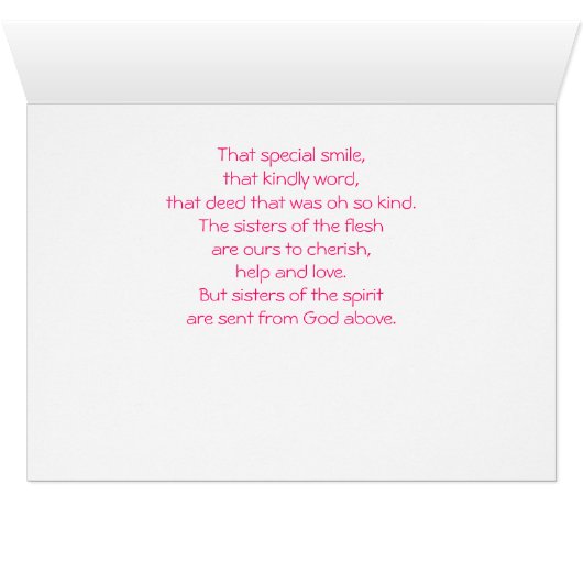 Sweet Sisterhood (Inside Horizontal (Bottom))