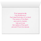 Sweet Sisterhood Cards (Inside Horizontal (Bottom))