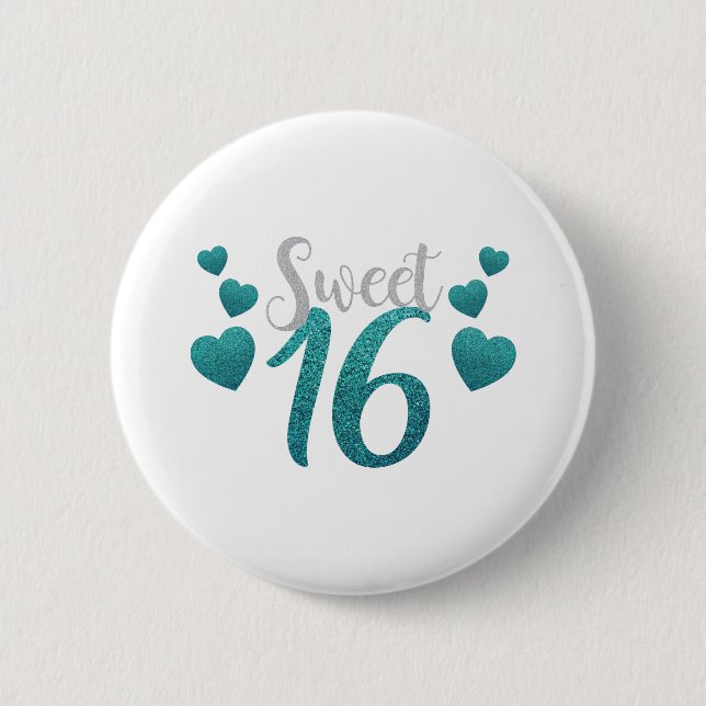 Sweet sixteen 16 Personalize Destiny Destiny'S Button (Front)