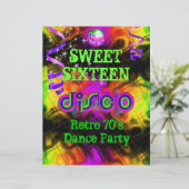 Sweet Sixteen 16 Retro 70's Disco Dance Party (Standing Front)