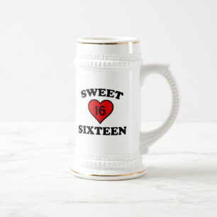 SWEET SIXTEEN BEER STEIN