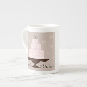 "Sweet Sixteen" Birthday Specialty Mug