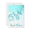 Sweet Sixteen Blue Swirls 16th Party Invitations