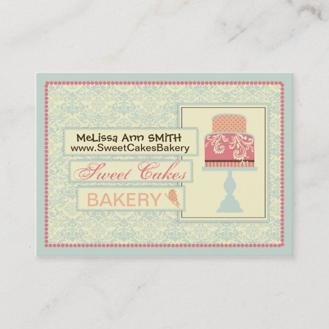 Sweet Sixteen Business Card (Front)