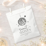 Sweet Sixteen Disco Ball 16th Birthday Party Favor Bag<br><div class="desc">These are Sweet Sixteen Silver Disco Ball 16th Birthday Party Favor Bags!</div>