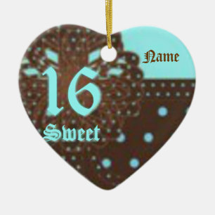 Sweet Sixteen Gifted Ornament -Customize