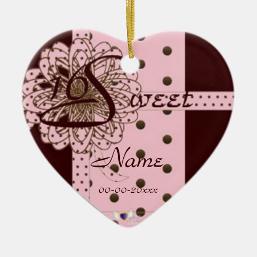 Sweet Sixteen Gifted Ornament _Customize