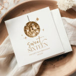 Sweet Sixteen Gold Disco Ball 16th Birthday Party Napkins<br><div class="desc">These are Sweet Sixteen Gold Disco Ball 16th Birthday Party Paper Napkins!</div>