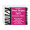 Sweet Sixteen, Hot Pink Zebra